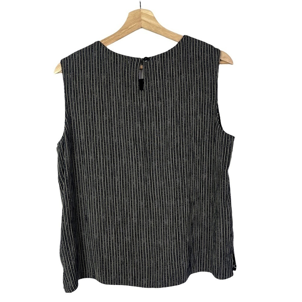 Pendleton Black & White Printed Reversible Tank T… - image 2